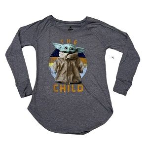 Disney Parks Star Wars The Child Long Sleeve TShirt